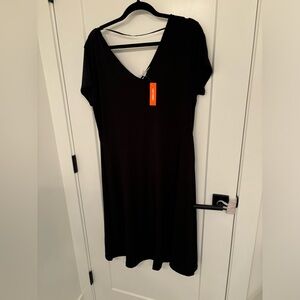 Joe Fresh XL plain Black dress